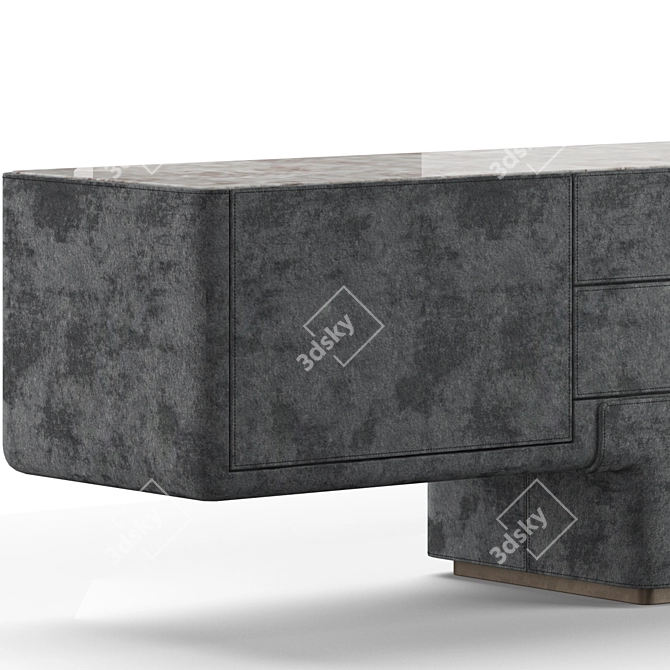 Elegant Longhi Do Sideboard 3D model image 2