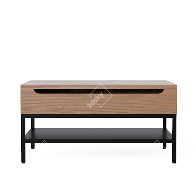 Modern Lomond Coffee Table 3D model image 2