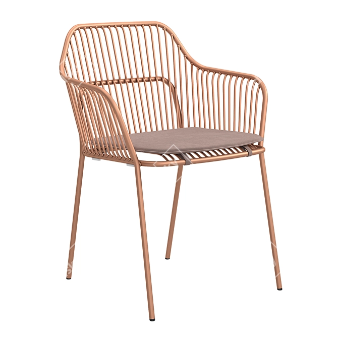 Allermuir Crop: Stylish Armchair with Modern Design 3D model image 3