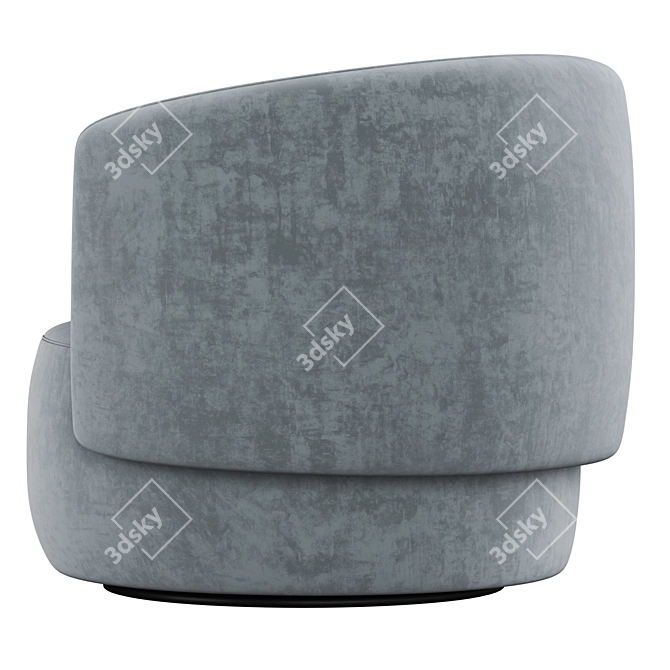 Elegant Swivel Chair - Jane 3D model image 3