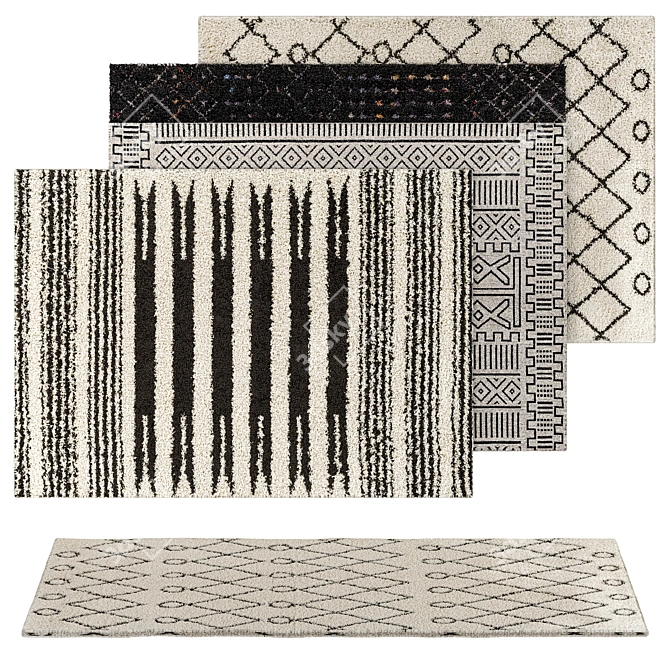 Elegant Rugs for Exquisite Spaces 3D model image 1