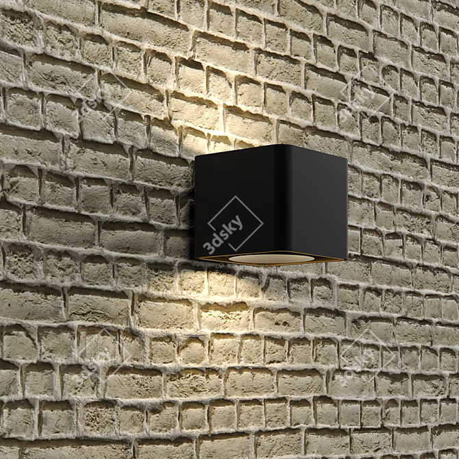 PBR Brick Loft Paloma: HD Seamless Textures 3D model image 2