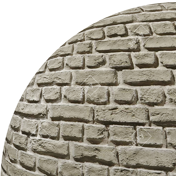 PBR Brick Loft Paloma: HD Seamless Textures 3D model image 3