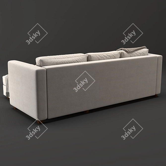 Modern IKEA Finnala Sofa 3D model image 6