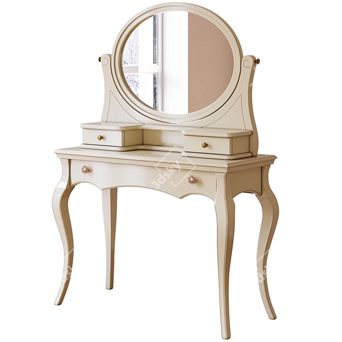 Cleopatra Collection: BUCZYNSKI Vanity Table 3D model image 8