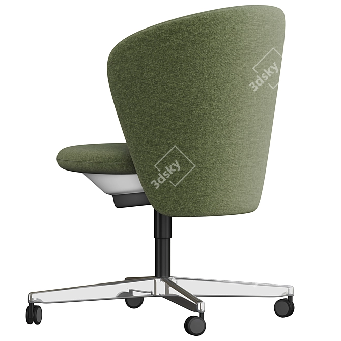 Bene Bay Chair: Modern Stylish Seating 3D model image 3