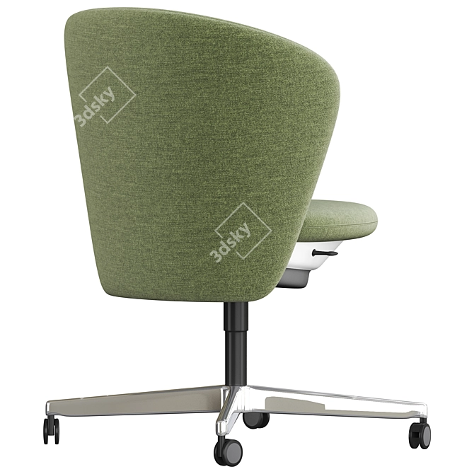 Bene Bay Chair: Modern Stylish Seating 3D model image 4