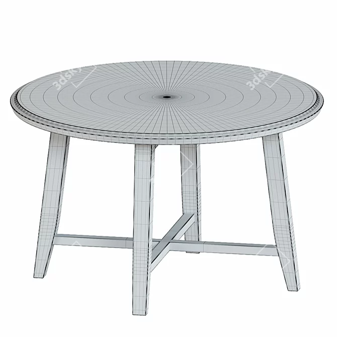 Sleek and Sturdy: KRAGSTA Coffee Table 3D model image 3