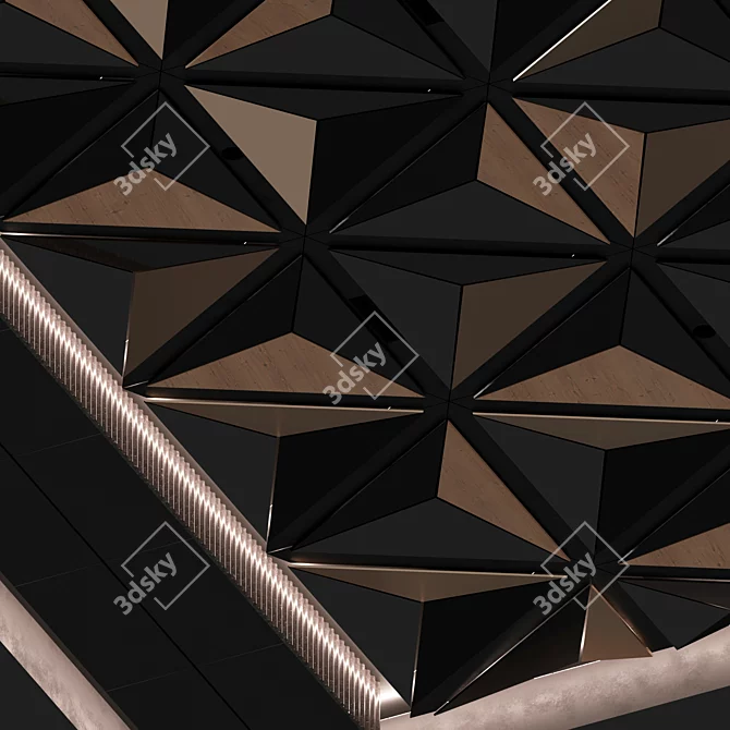 Sherzod Banqueting Hall Ceiling 3D model image 3