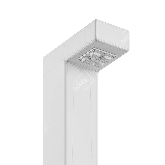 Mini LED Park Lights: Stolb Park CUT-1 3D model image 4