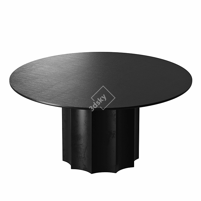 Lunar Eclipse Dining Table 3D model image 1