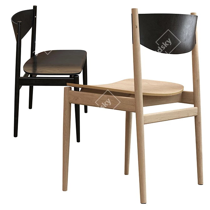 Unique and Stylish Bolia Apelle Chair 3D model image 3