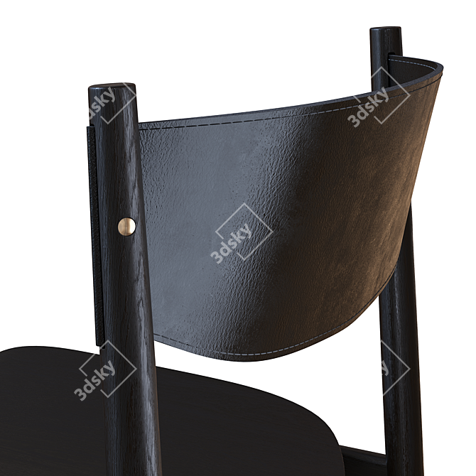 Unique and Stylish Bolia Apelle Chair 3D model image 8