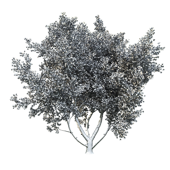 Corona Render Tree: High Poly, Stunning Landscape 3D model image 4