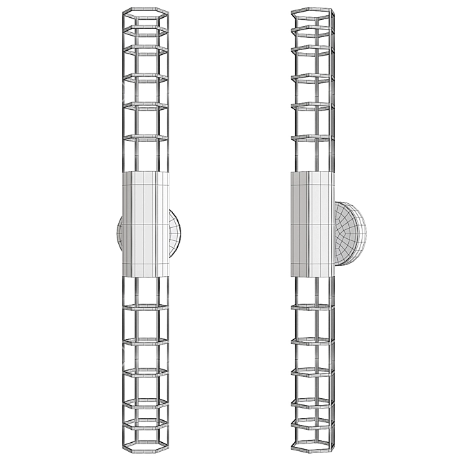 Modern Design Lamp - Mutual 3D model image 2