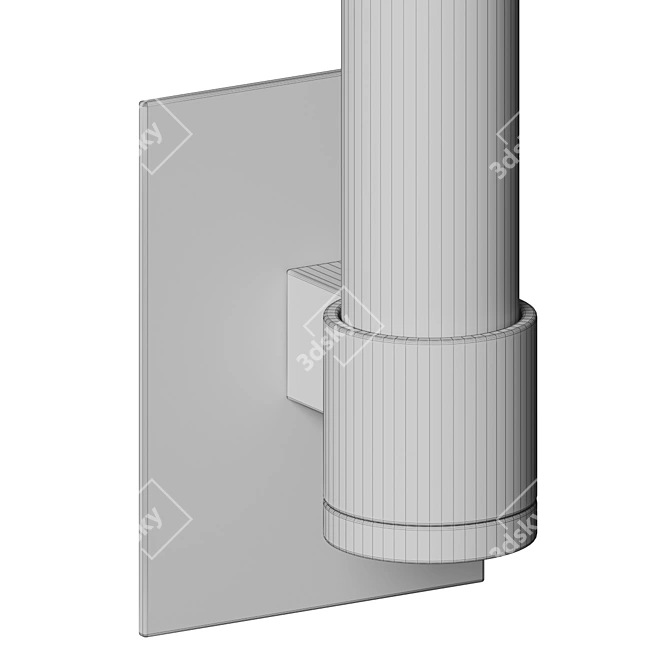 Sophisticated Zenith Wall Sconce 3D model image 4