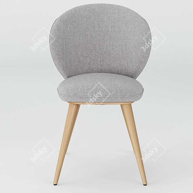 Anesis ROSE Chair: Elegant and Comfortable Seating Solution 3D model image 2