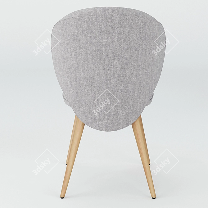 Anesis ROSE Chair: Elegant and Comfortable Seating Solution 3D model image 3