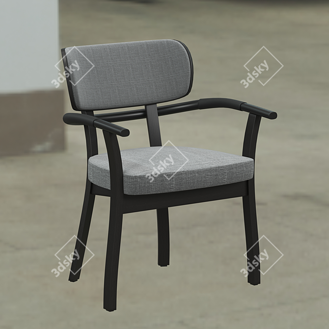 EVELIN: Stylish 2017 Chair 3D model image 2