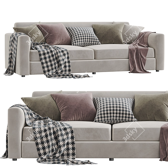 Contemporary Rendezvous Sofa - 2017 Design 3D model image 3