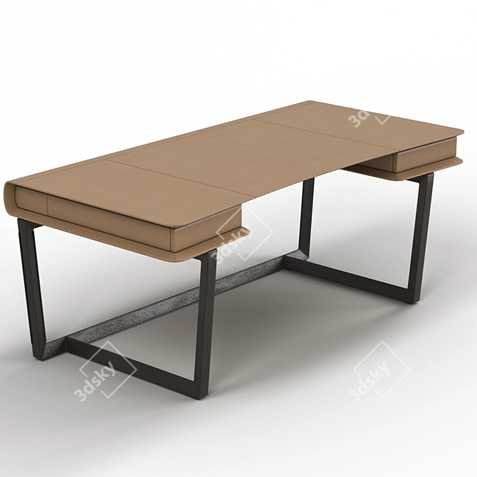 Roberto Lazzeroni Peek-a-Book Desk 3D model image 1