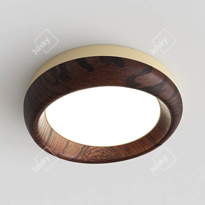 InoDesign Runis Ceiling Light Black 44.4512 - Sleek and Modern 3D model image 2