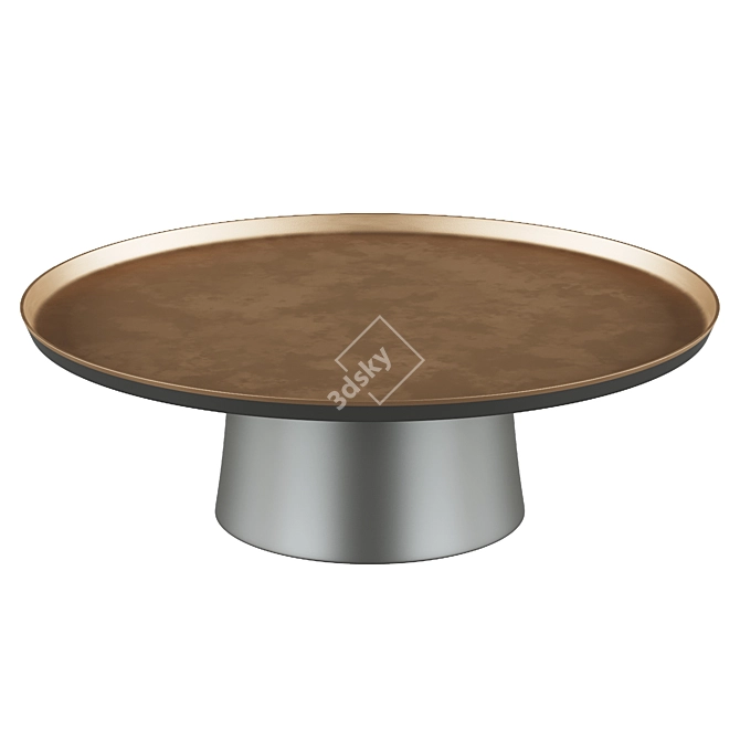 Stylish Amerigo Coffee Table 3D model image 3