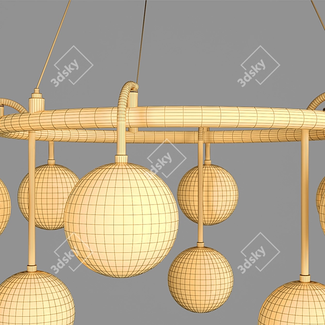 Cosy Dream: LULLA Pendant Lamp 3D model image 3