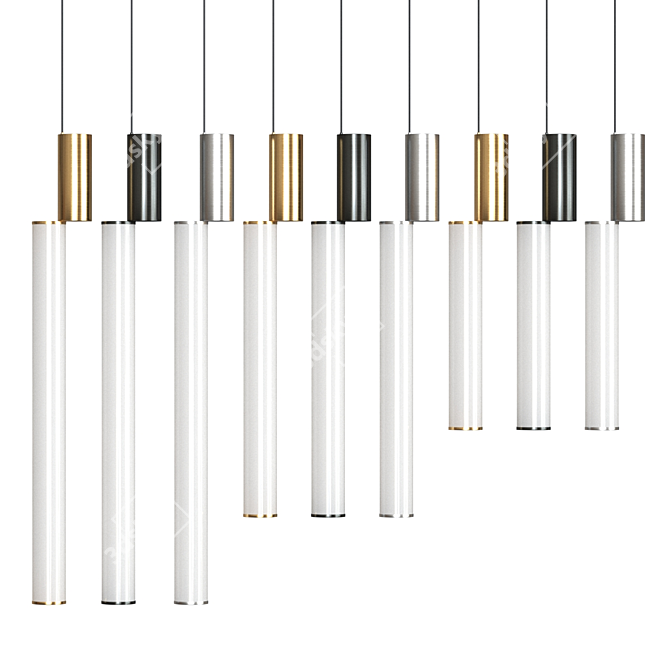 Signal Collection: Sleek and Stylish Pendant Lights 3D model image 2