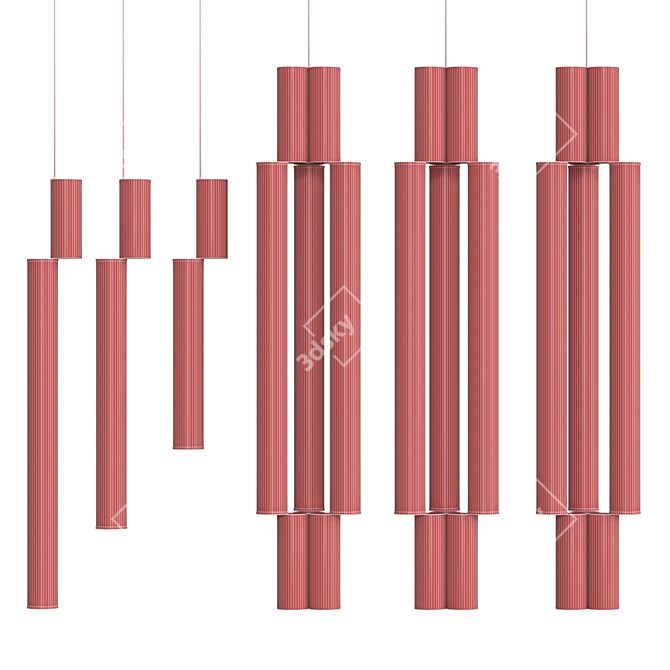 Signal Collection: Sleek and Stylish Pendant Lights 3D model image 3