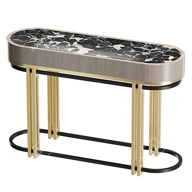 Elegant Frato Rio Console: Designer's Dream 3D model image 1