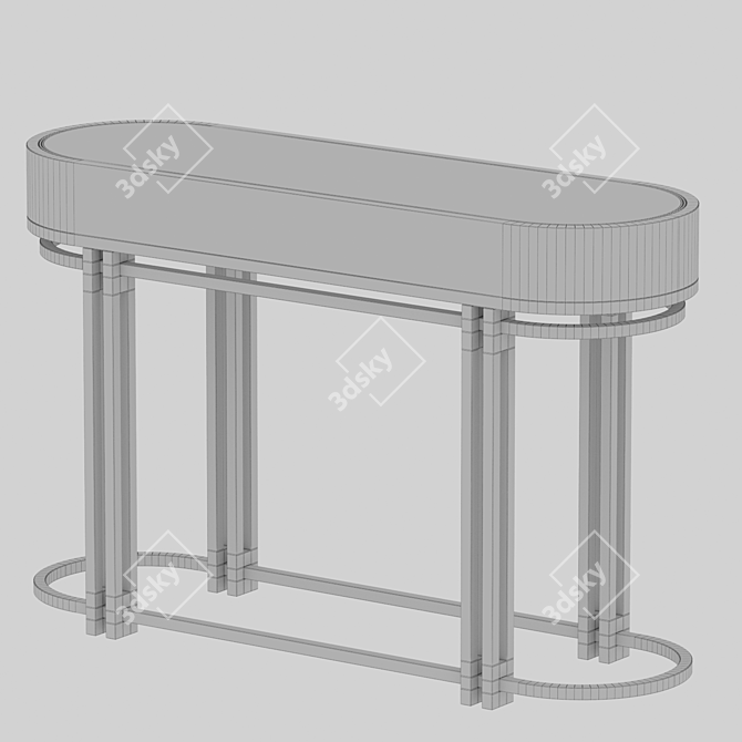 Elegant Frato Rio Console: Designer's Dream 3D model image 3