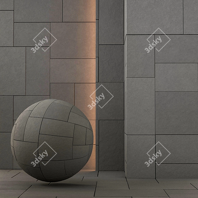 Seamless 8192x8192 Floor 3D model image 1