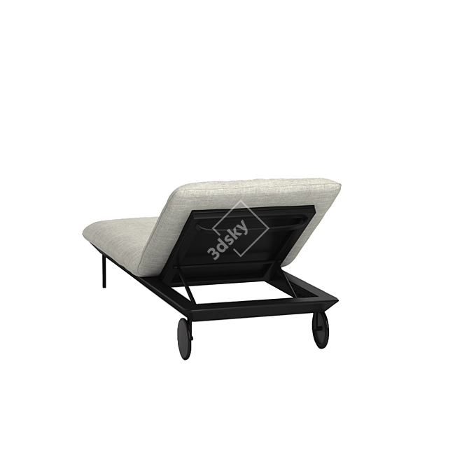 Elevate Your Lounge: Senja Lounger 3D model image 3