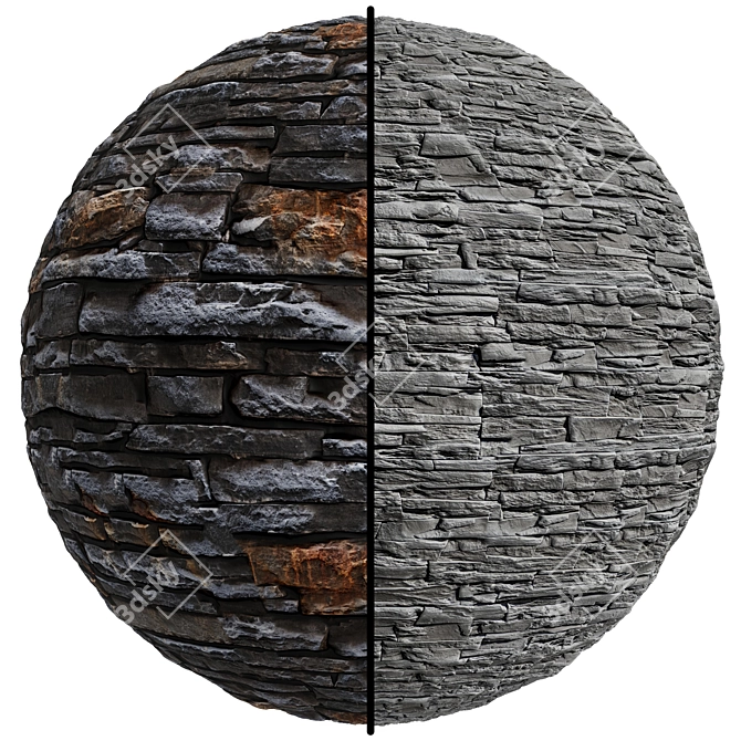  Seamlux Stone Covering | 4k Texture 3D model image 1