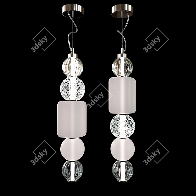 Maytoni LED Modular Pendant 3D model image 1