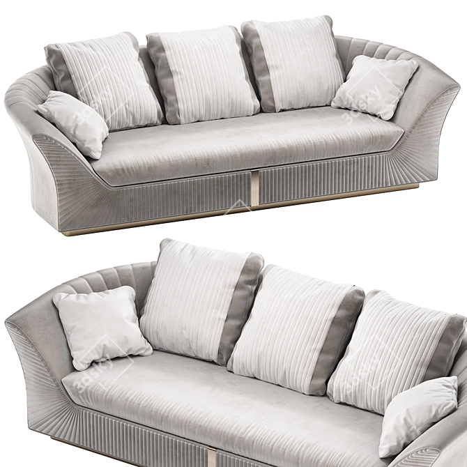 Giorgio Collection Charisma 4 Seater: Artistic Passion 3D model image 4