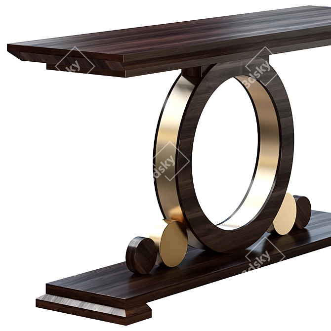 Elegant Console Galliano 3D model image 2