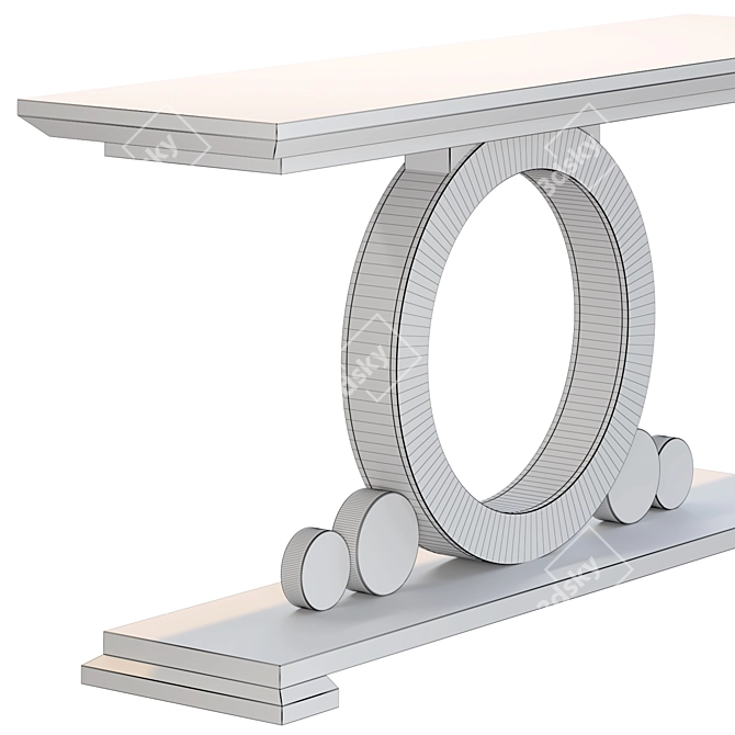 Elegant Console Galliano 3D model image 4