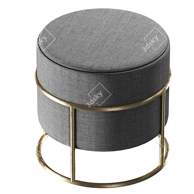 Versatile Ottoman by Lets Loft 3D model image 8