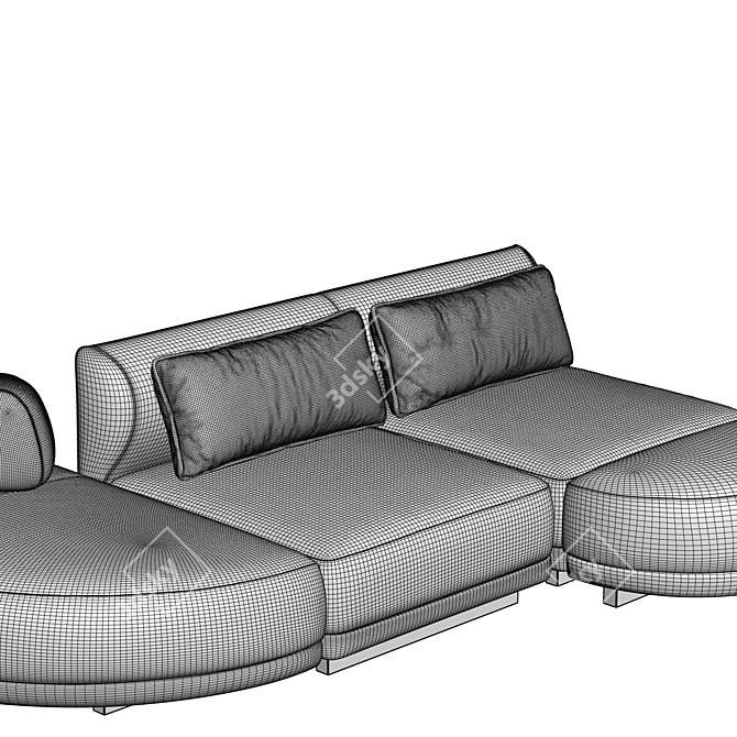 LaCividina NODE + 02: Stylish and Versatile Furniture Solution 3D model image 2