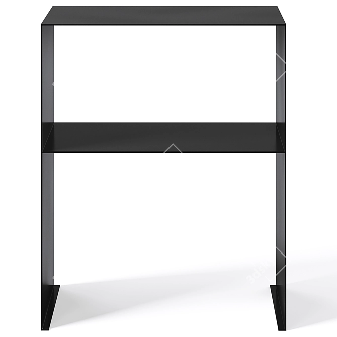  House Doctor Side Table FARI: Sleek & Stylish Black Accent 3D model image 2