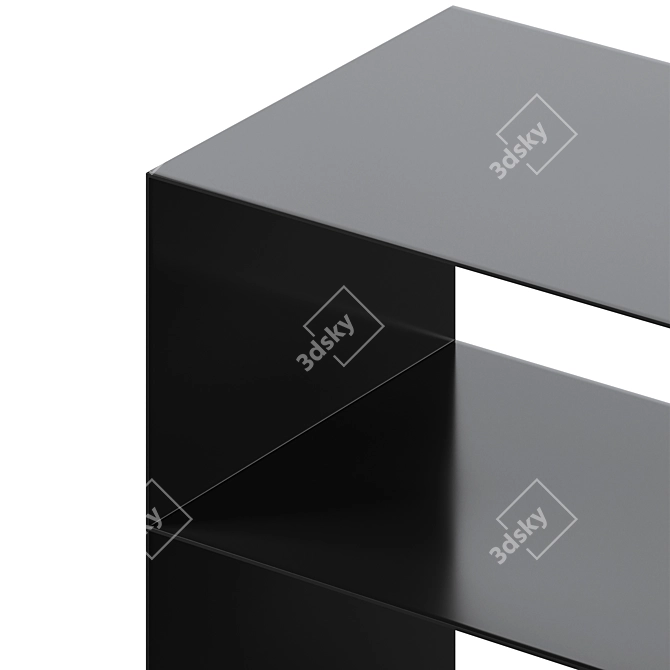  House Doctor Side Table FARI: Sleek & Stylish Black Accent 3D model image 3