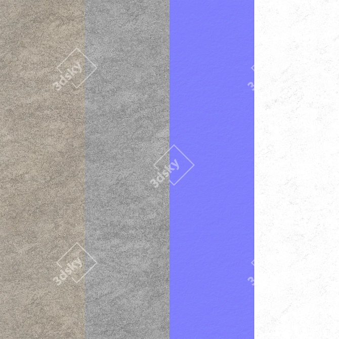 Natural Stone Set: Licycon & Teragio Mix 3D model image 7