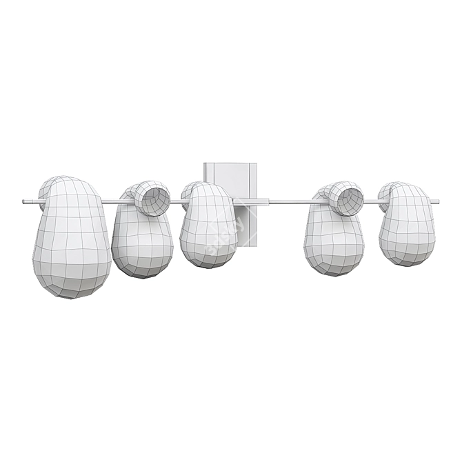 Impressive Catch Wall Lamp 3D model image 3