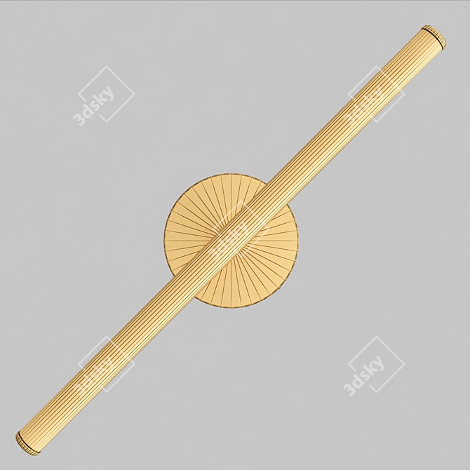 Glowing Light Rods LED Sconce 3D model image 3