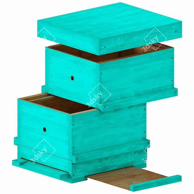 Buzzing Hive Combo 3D model image 3