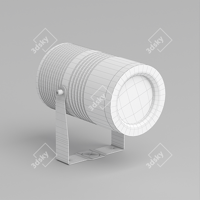 Title: Outdoor LED Spotlight for Architectural Lighting 3D model image 2