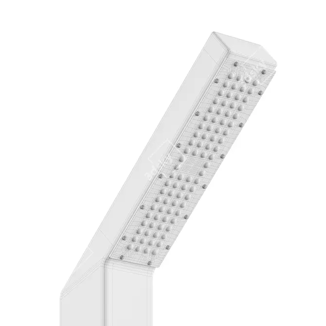 FOLD-CUT LED Park Light 3D model image 5