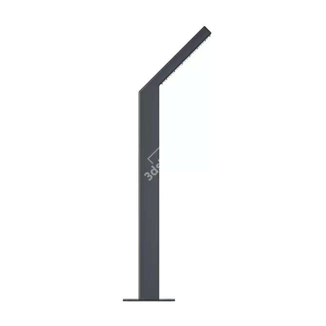 FOLD-CUT LED Park Light 3D model image 6